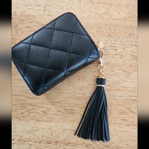 🆕️ Leather Tassel Keychain, 5.5” inch Pendant Charms, Handbag Phone Key - Picture 4 of 15